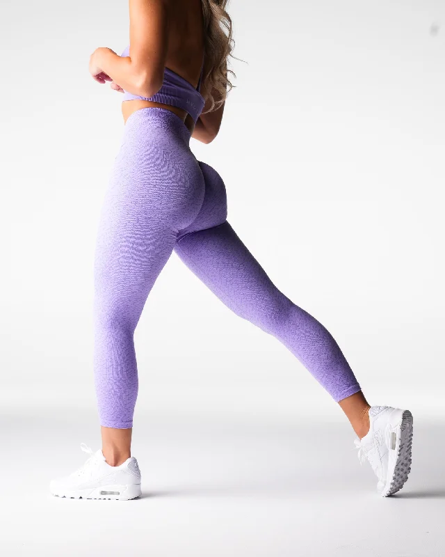 Lilac Zesty Seamless Leggings Elegant Sheer Leggings