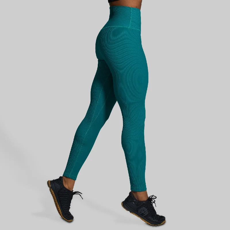 Limitless Legging (Emerald) Cozy Sweat-Wicking Leggings