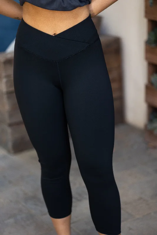 Perfect Curves Crop Leggings Comfortable Cold Weather Leggings