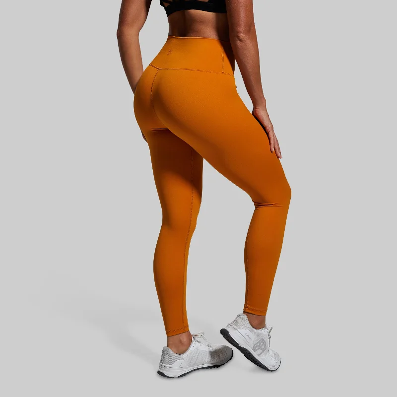 Synergy Legging (Honey Ginger) Comfortable Wide-Band Leggings