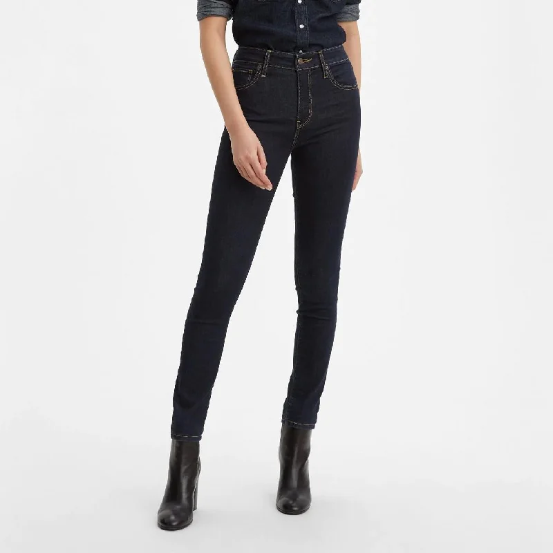 721 High Rise Skinny Jeans (To The Nine) Chic Dark-Wash Skinny Jeans