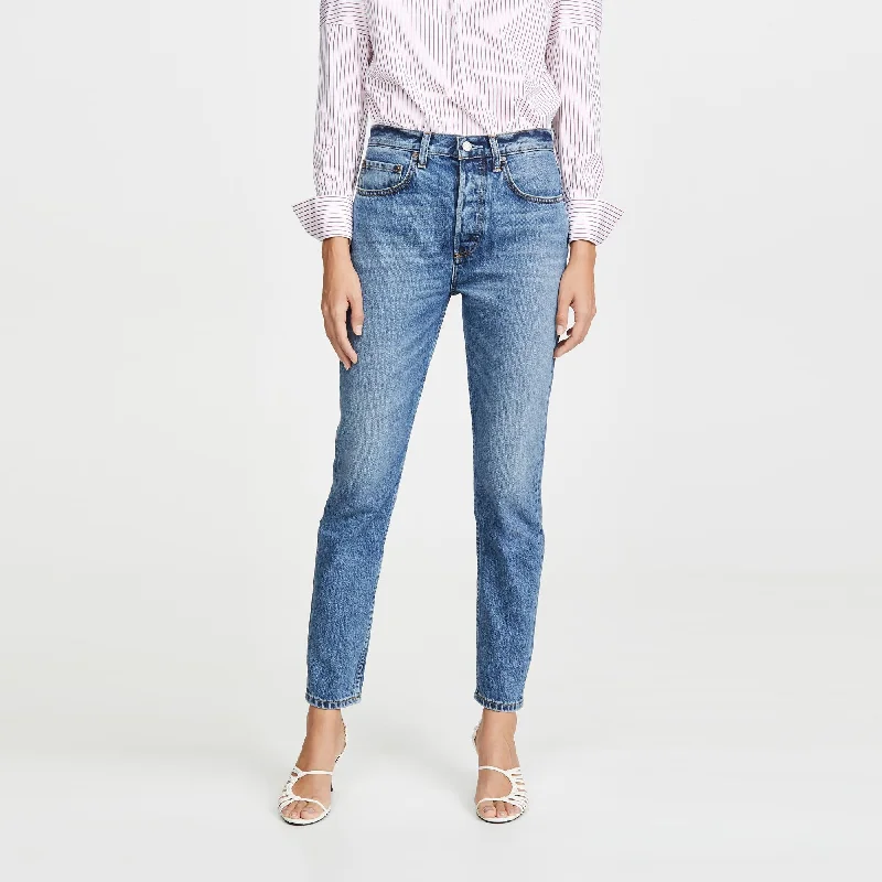 Billy High Rise Rigid Skinny Jeans (Freaks) Chic Cropped Jeans