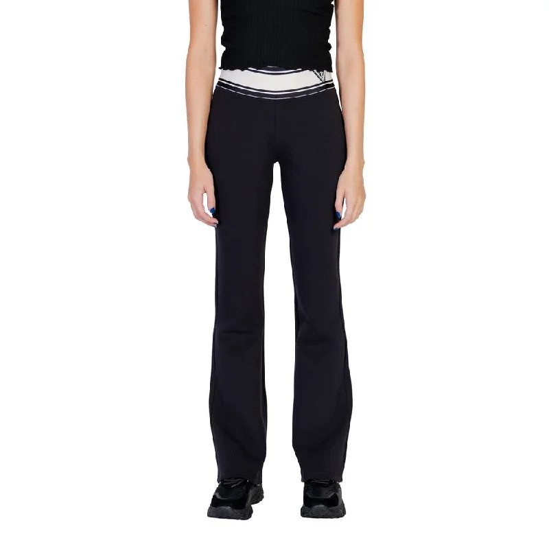 Black Cotton Jeans & Pant Chic Dark-Wash Skinny Jeans