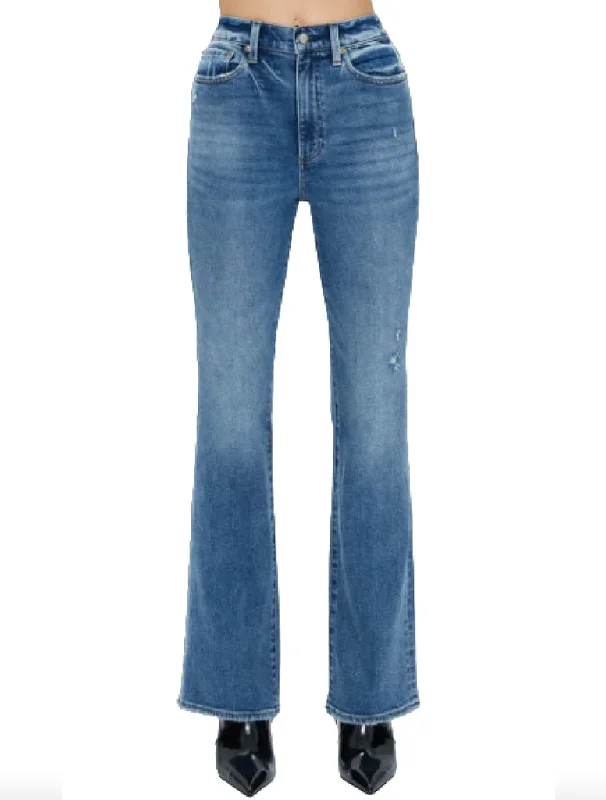 Dana High Rise Jeans - PISTOLA Comfortable Distressed Straight-Leg Jeans