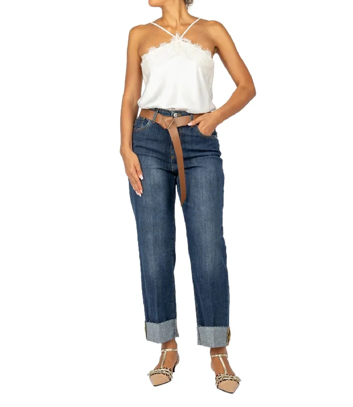 Have One jeans blu donna Trendy Low-Rise Slim Jeans