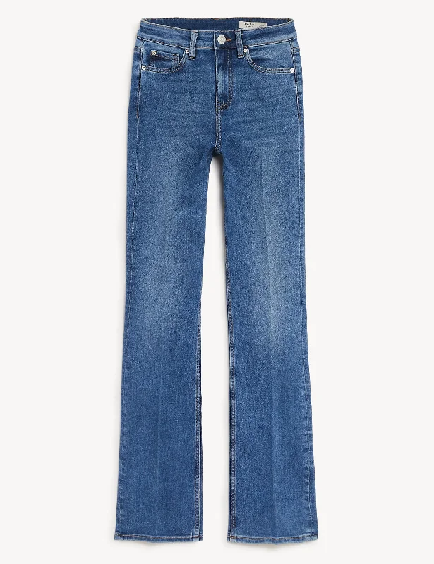 Eva Bootcut Jeans Elegant Wide-Leg Jeans
