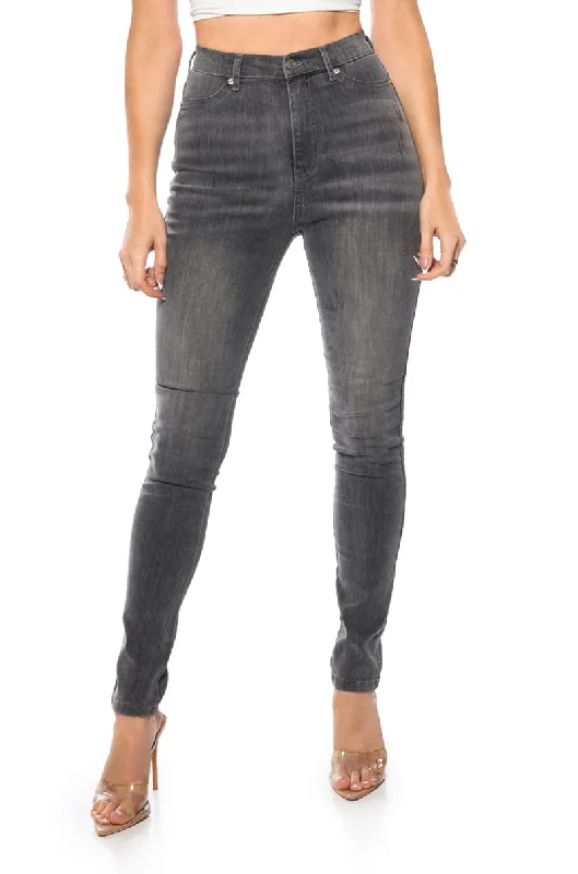 FLEX-FIT HIGH WAISTED SUPER STRETCHY SKINNY JEANS Cozy Stretch High-Waist Jeans
