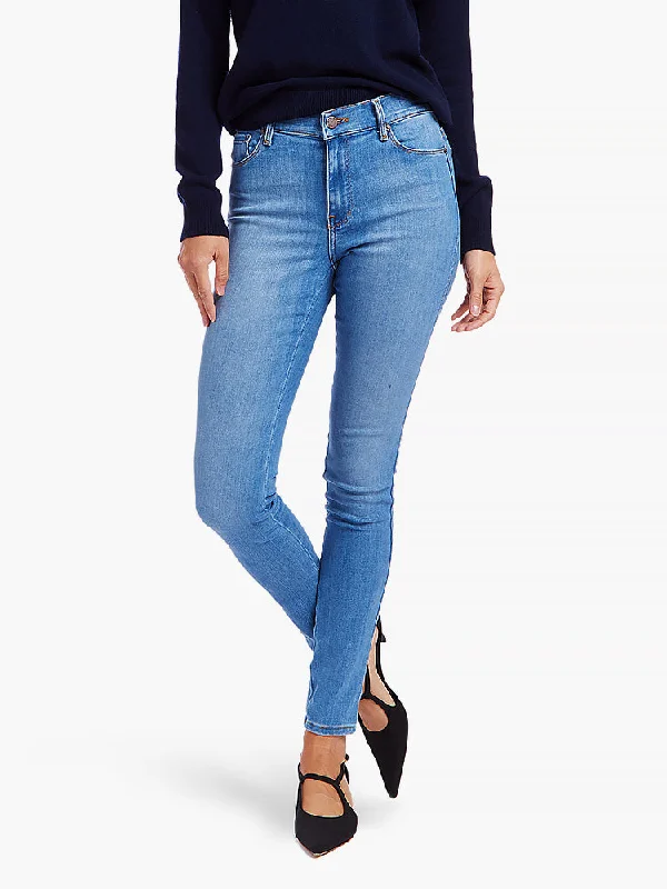 High Rise Skinny Jane Jeans Fashionable Distressed Jeans
