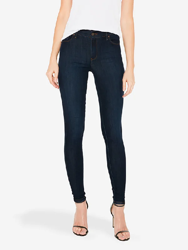 High Rise Skinny Jane Jeans Comfortable Flare Leg Jeans