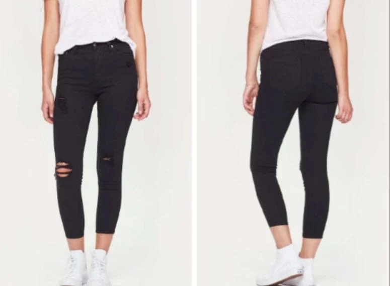 Junkfood Jeans | Ash Short Stuff | Black Stylish Slim Fit Denim