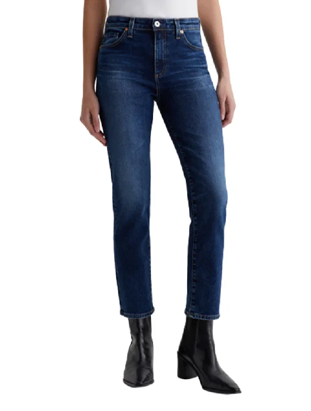 Mari Crop - AG JEANS Cozy Tencel Blend Denim Jeans
