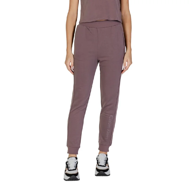 Purple Recycled Polyester Jeans & Pant Fashionable Distressed Jeans