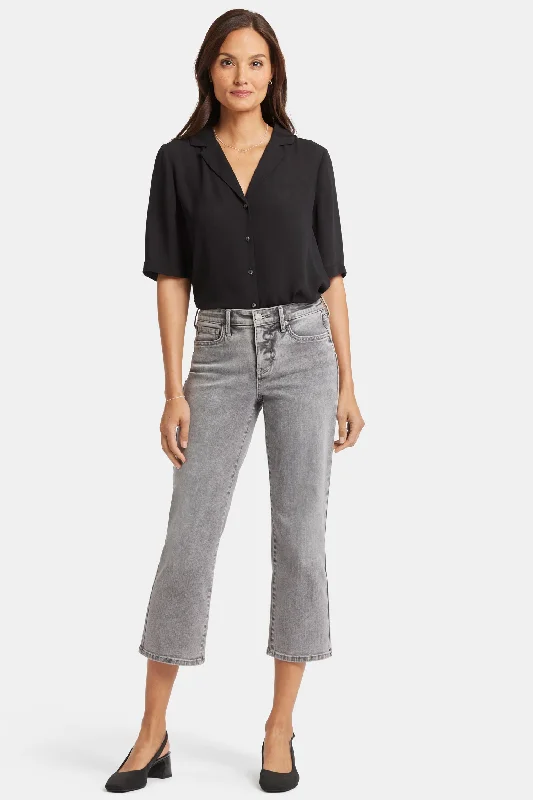 Relaxed Piper Crop Jeans - Creekside Fashionable Straight Fit Denim