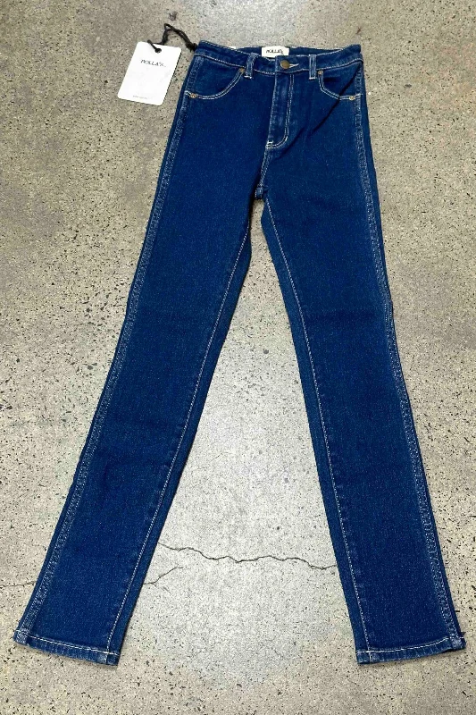 ROLLAS Womens Eastcoast High Rise Skinny Jeans - Blue Rain Comfortable Stretch Fit Jeans