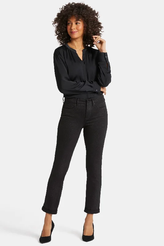 Sheri Slim Ankle Jeans - Glamorous Comfortable Zip-Up Skinny Jeans