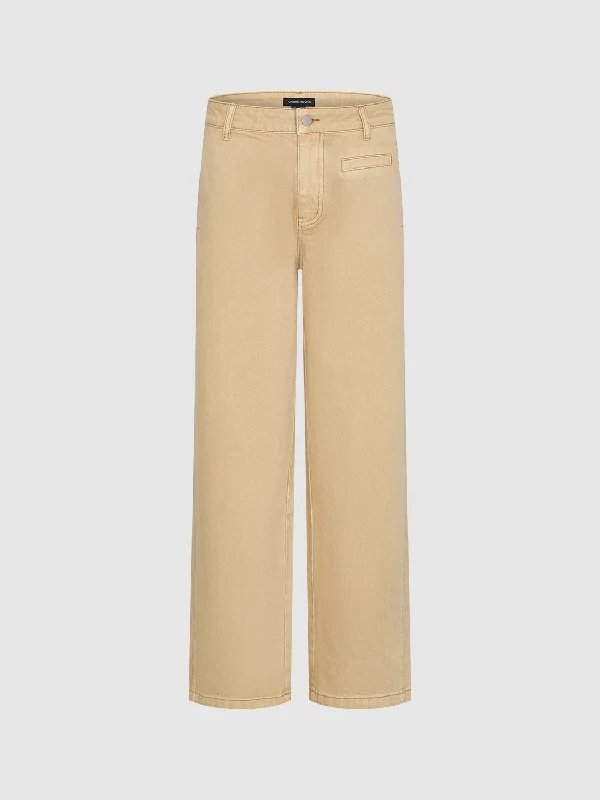 Straight Jeans Trendy Plus Size Jeans