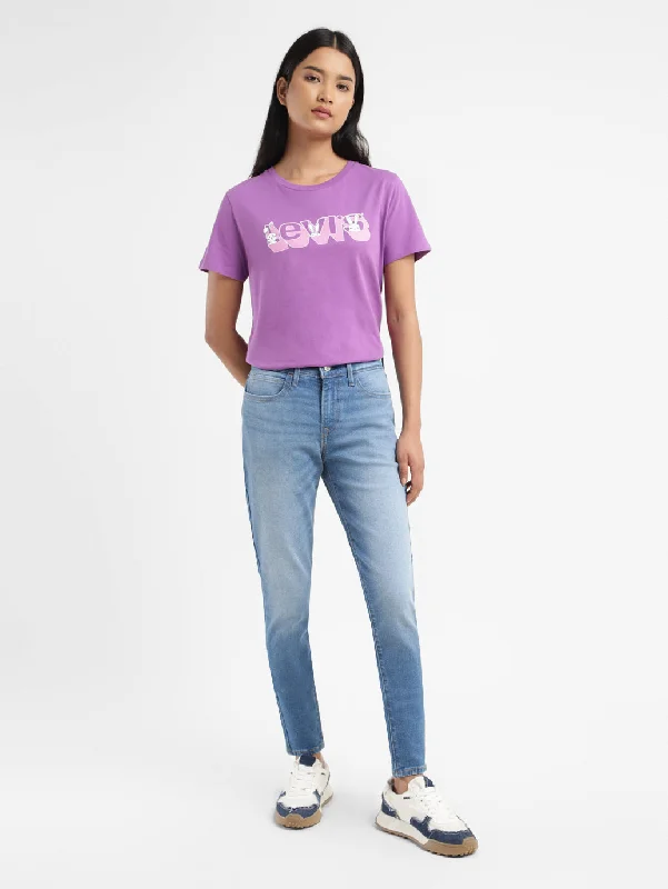 Women's Mid Rise 710 Super Skinny Fit Jeans Elegant Bootcut Fit Jeans