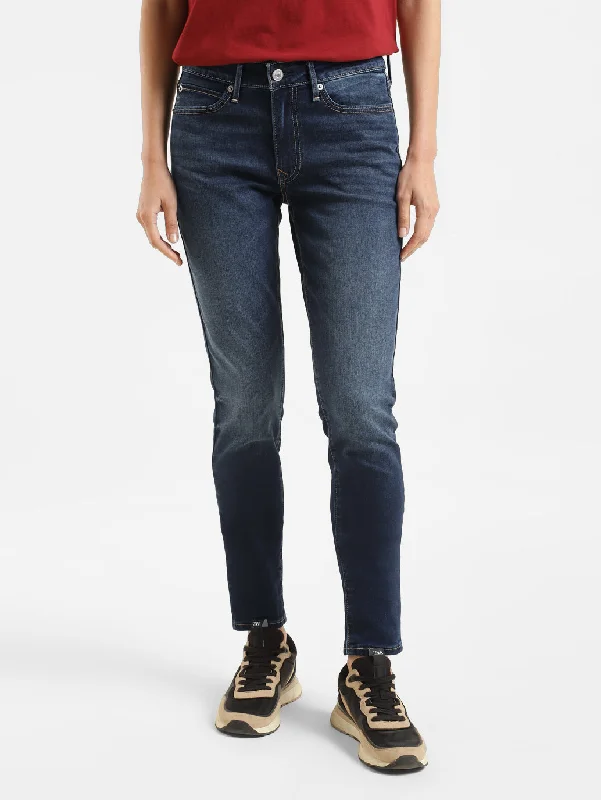 Women's Mid Rise 711 Skinny Fit Jeans Casual Loose Fit Jeans