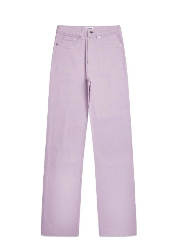 Maria Color Jeans - Light Purple Trendy Colored Denim Jeans