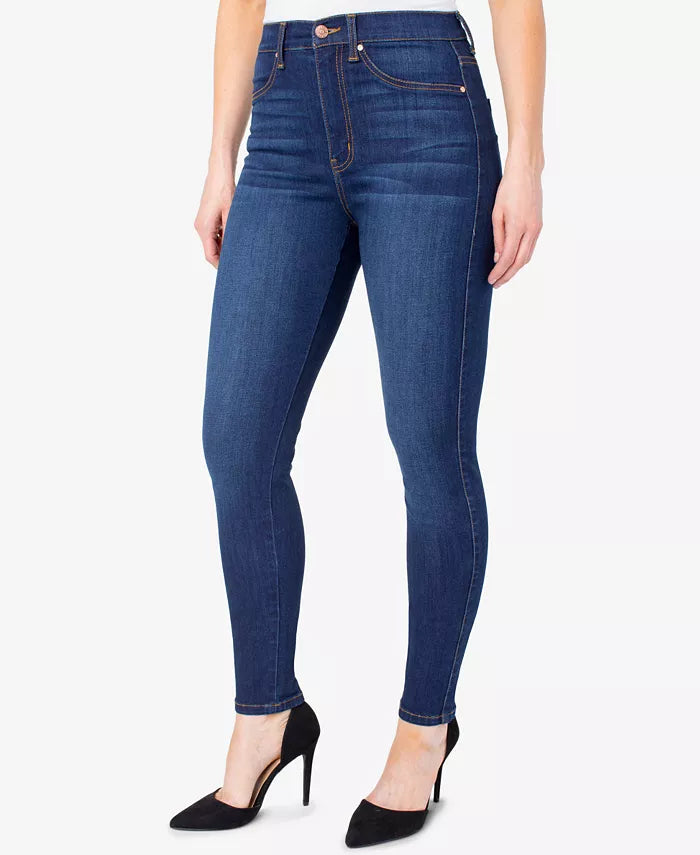 Celebrity Pink Curvy High Rise Skinny Jeans Chic Dark-Wash Skinny Jeans