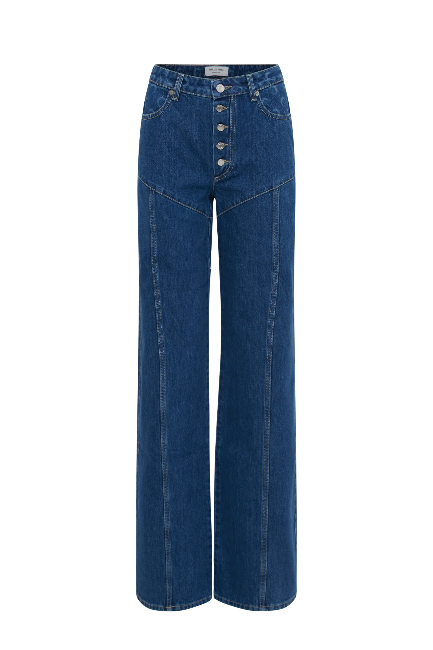 Deadstock Denim Jeans Stylish High-Waisted Denim