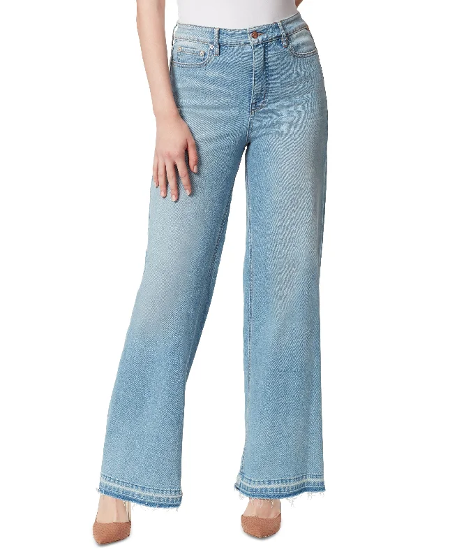 Jessica Simpson Tease High Rise Wide Leg Jeans Elegant Bootcut Fit Jeans