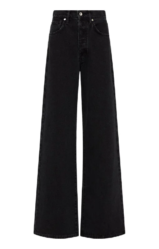 Mid Rise Jeans - Black Classic Blue Denim Jeans