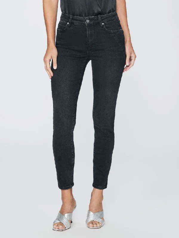 Paige Hoxton Ankle Jeans in Onyx Sky Fashionable Jeggings Style Jeans